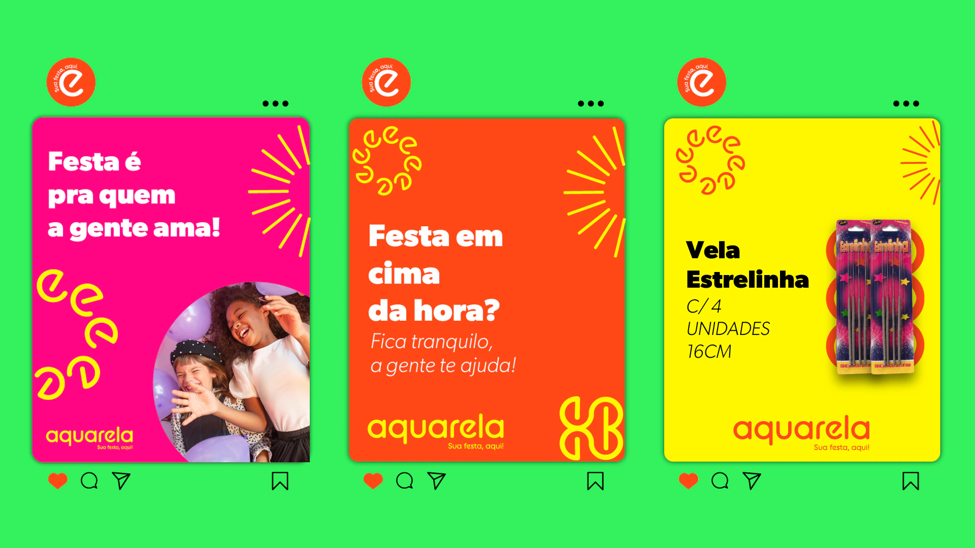 Posts da Aquarela
