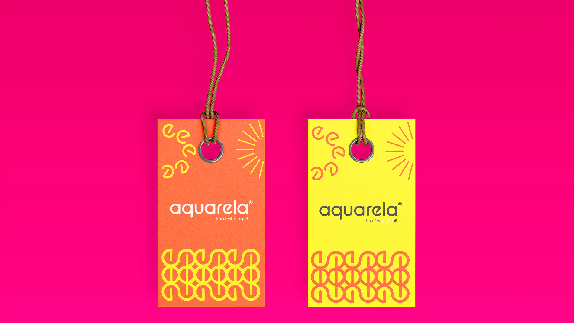 Etiquetas da Aquarela