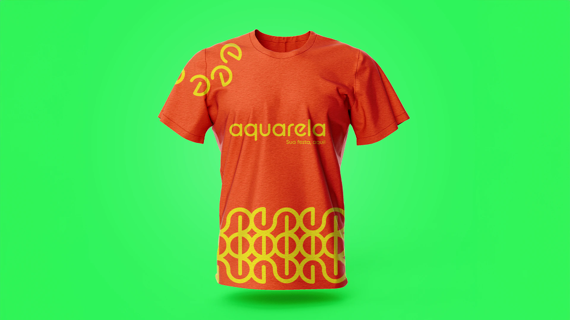 Camiseta de uniforme da Aquarela