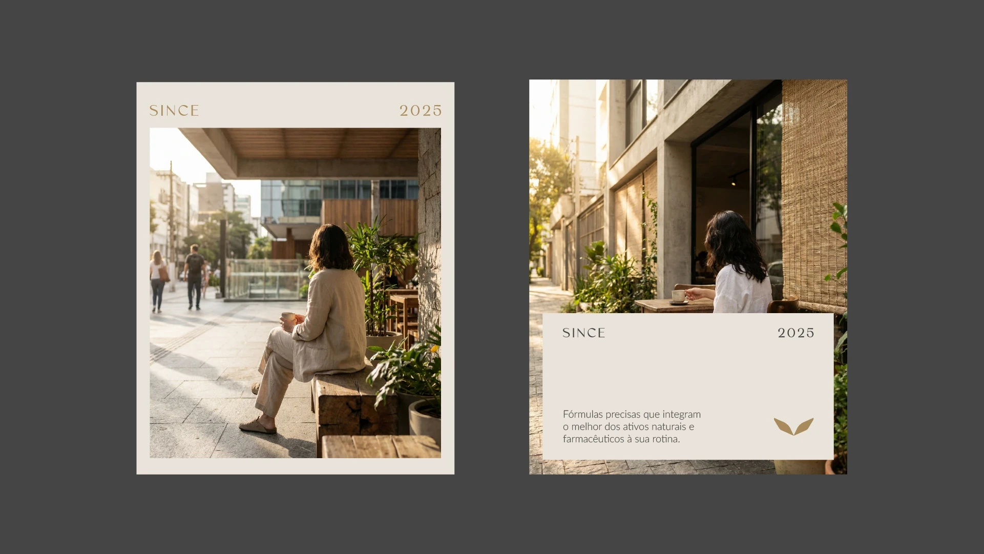 Peças da Livser com fotografias de cidade