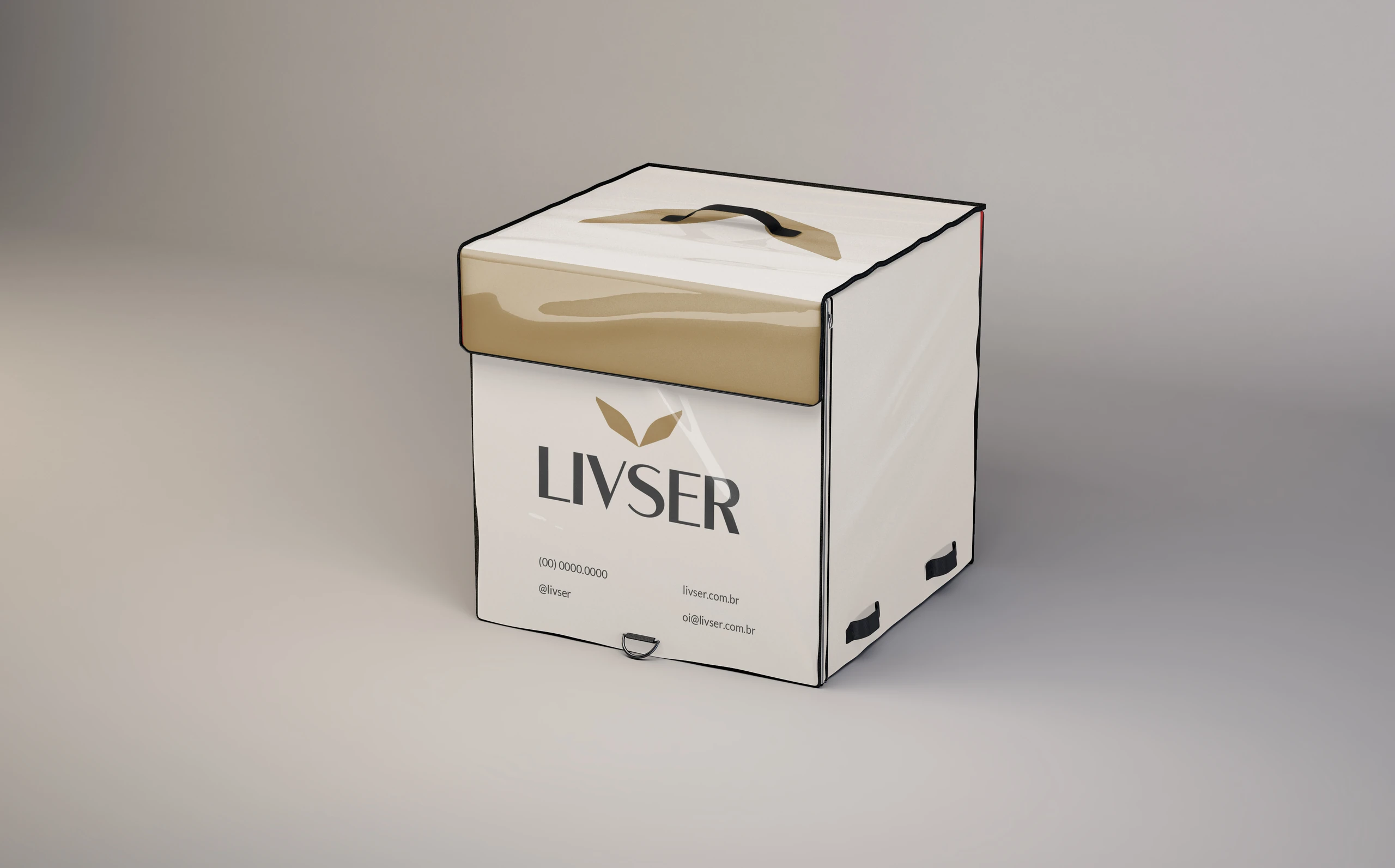Caixa de entrega da Livser