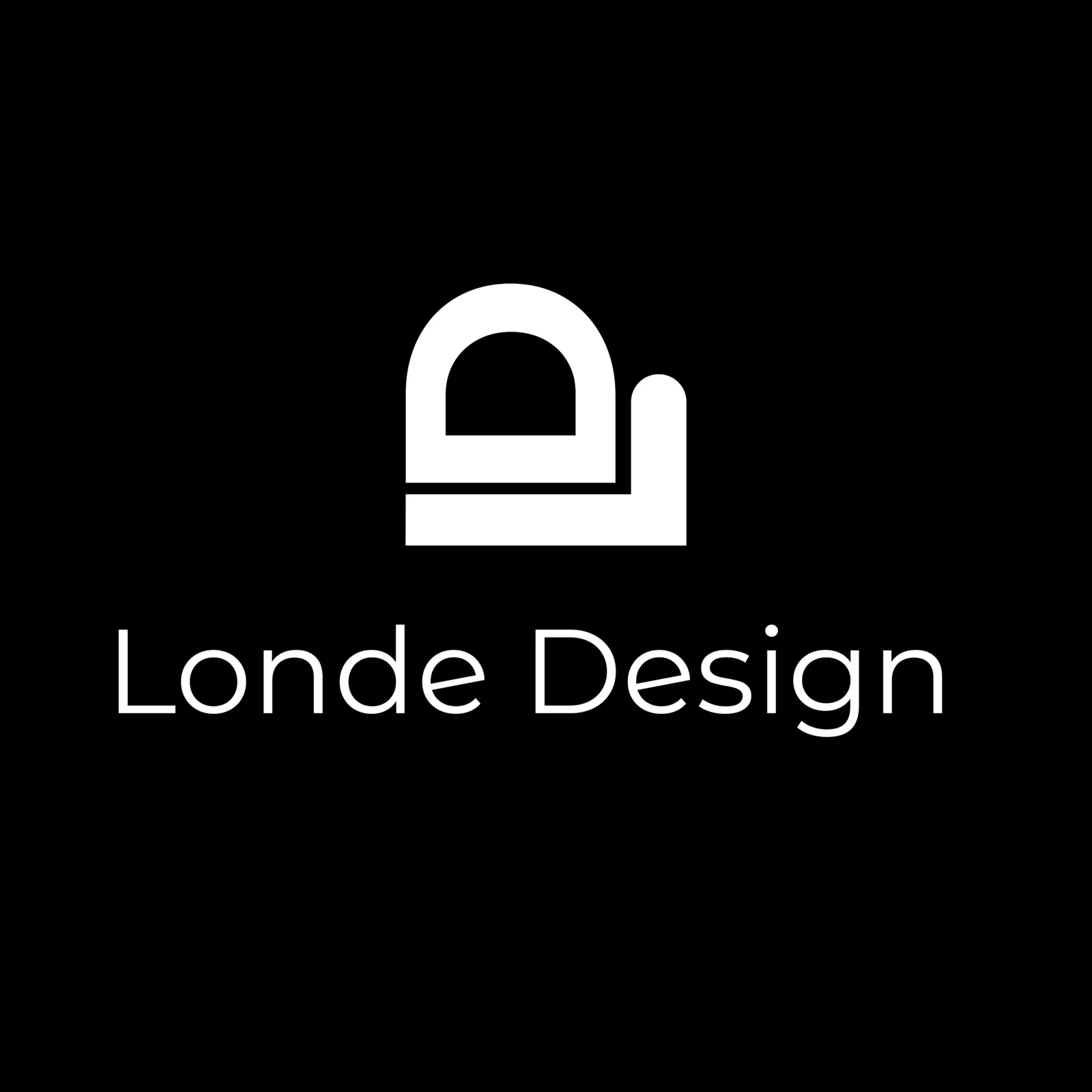 Marca Londe Design de 2023, símbolo de D com L