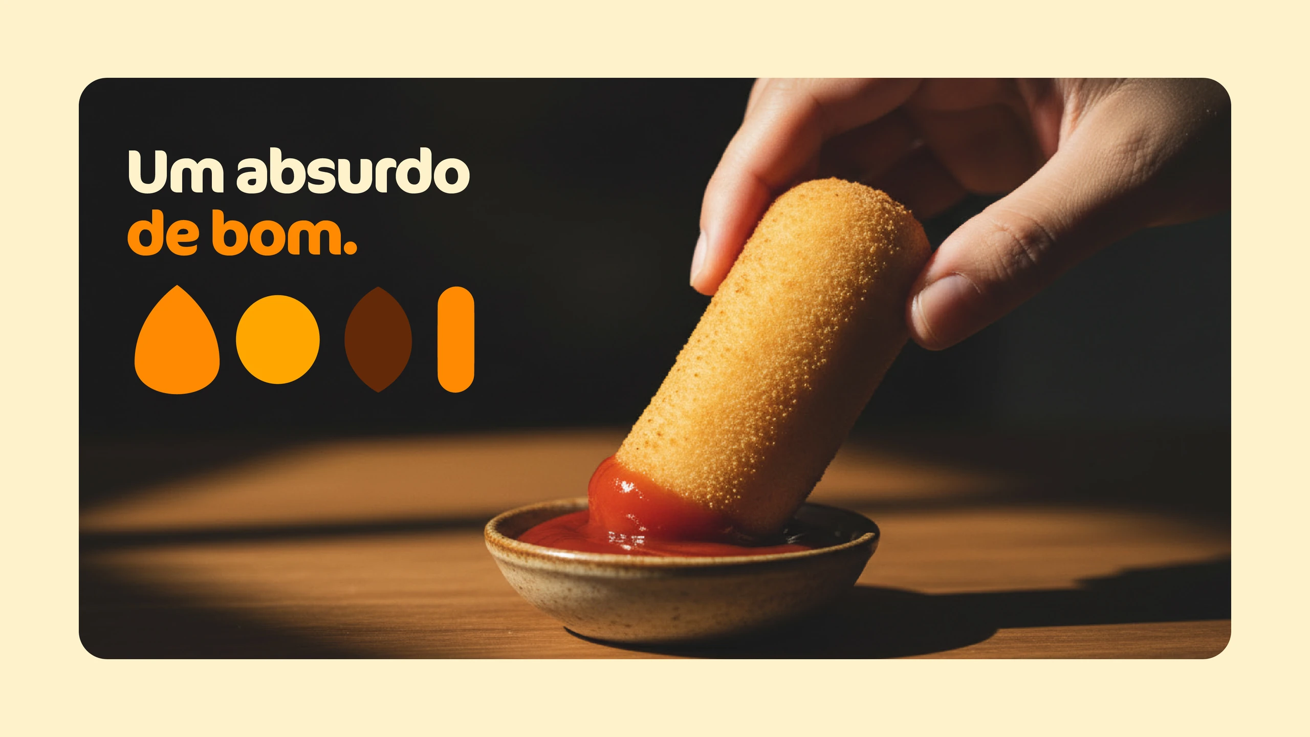 Peça “Um absurdo de bom.”