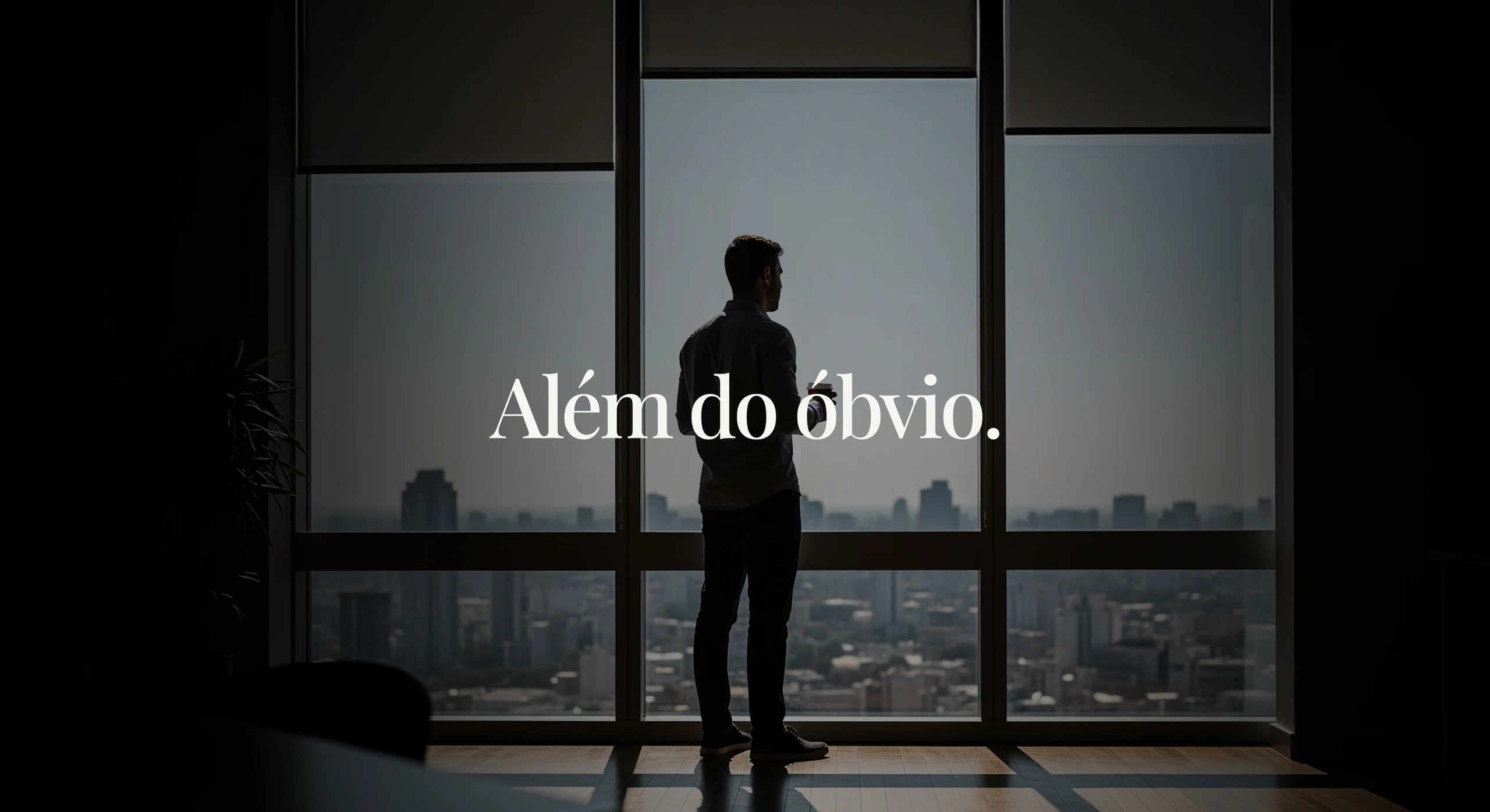 Peça “Além do óbvio.”