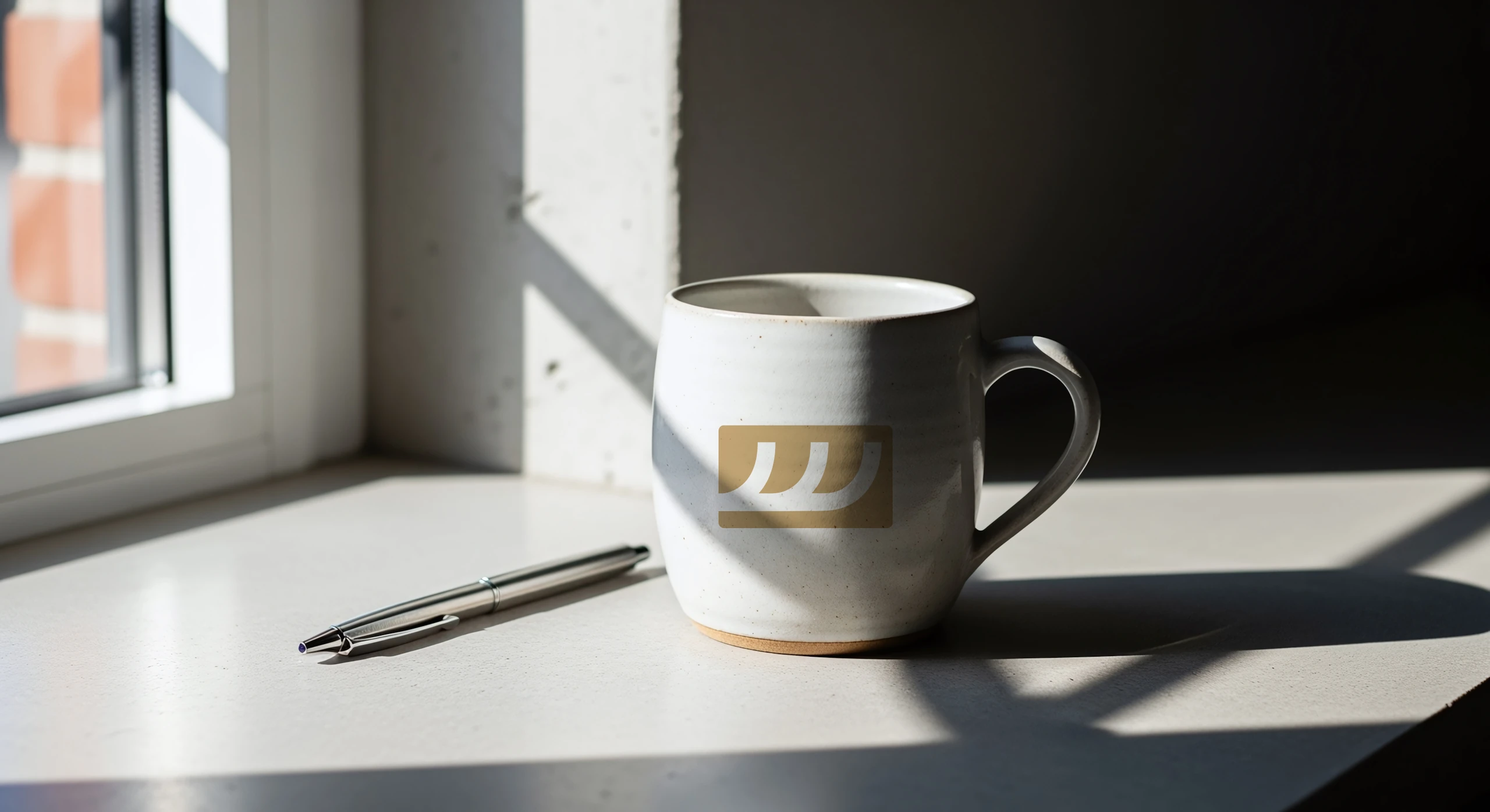 Caneca com o símbolo da Trusteo